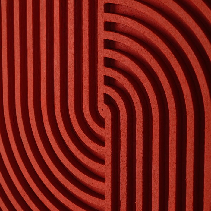 Wallity Accesorio decorativo de pared ART128 Rojo Wallity Accesorio decorativo de pared ART128 Rojo